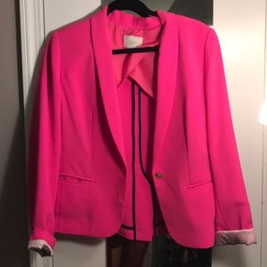 Hot pink blazer